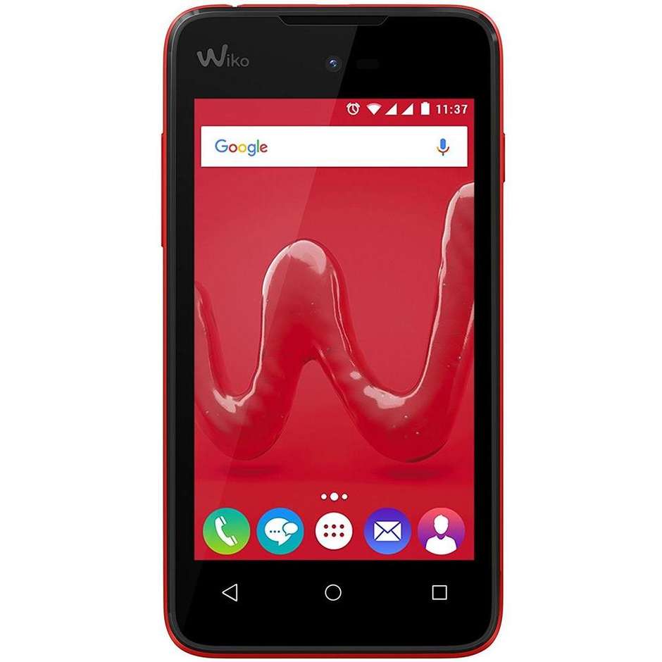 Wiko SUNNY 3 smartphone 5" fotocamere 5/2 Mpx Android Oreo colore Cherry Red