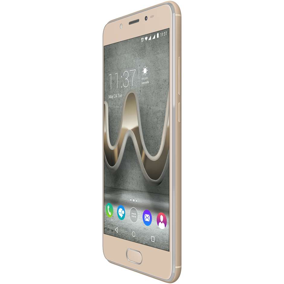 Wiko Ufeel Prime Dual Sim Smartphone Display 5 pollici Ram 4 Gb 32 Gb espandibile colore Oro