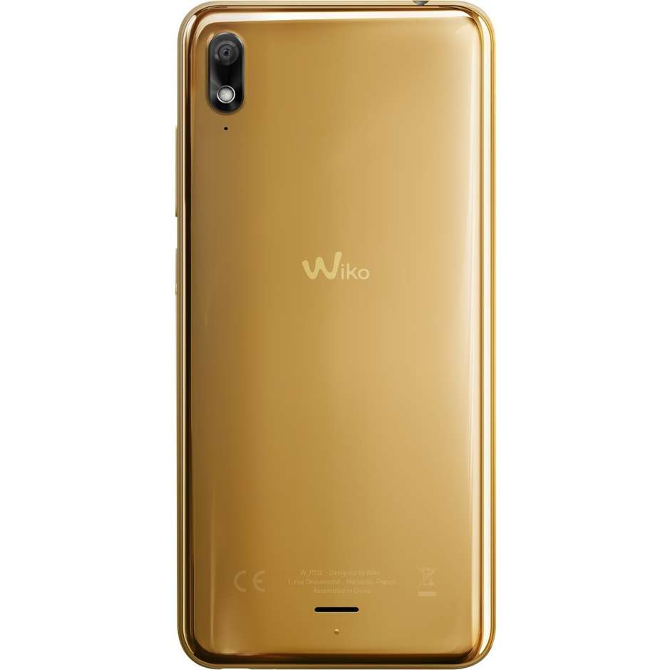 Wiko View 2 Go Smartphone 5,93" Dual Sim memoria 32 GB fotocamera 12 MP Android colore gold