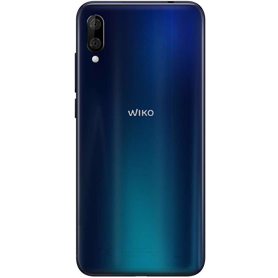 Wiko View 3 Lite Smartphone 6,09" memoria 32 GB Ram 2 GB Doppia fotocamera colore Blu