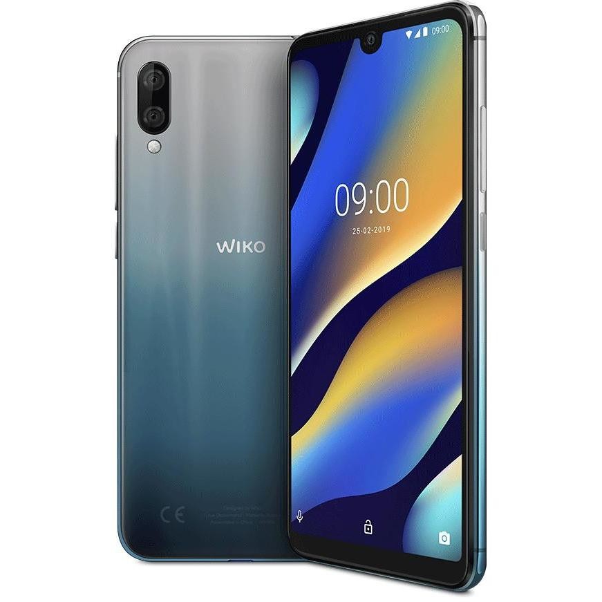 Wiko View3 Lite Smartphone 6,09" HD+ dual sim Ram 2 GB memoria 32 GB Android 9.0 colore argento