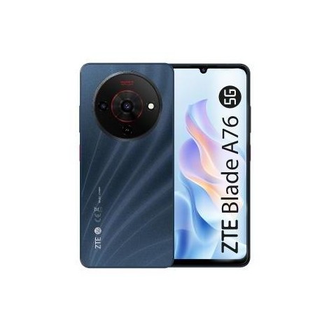 WINDTRE ZTE Blade A76 Smartphone 5G 6.75" Ram 4 GB Memoria 128 GB Colore Nero