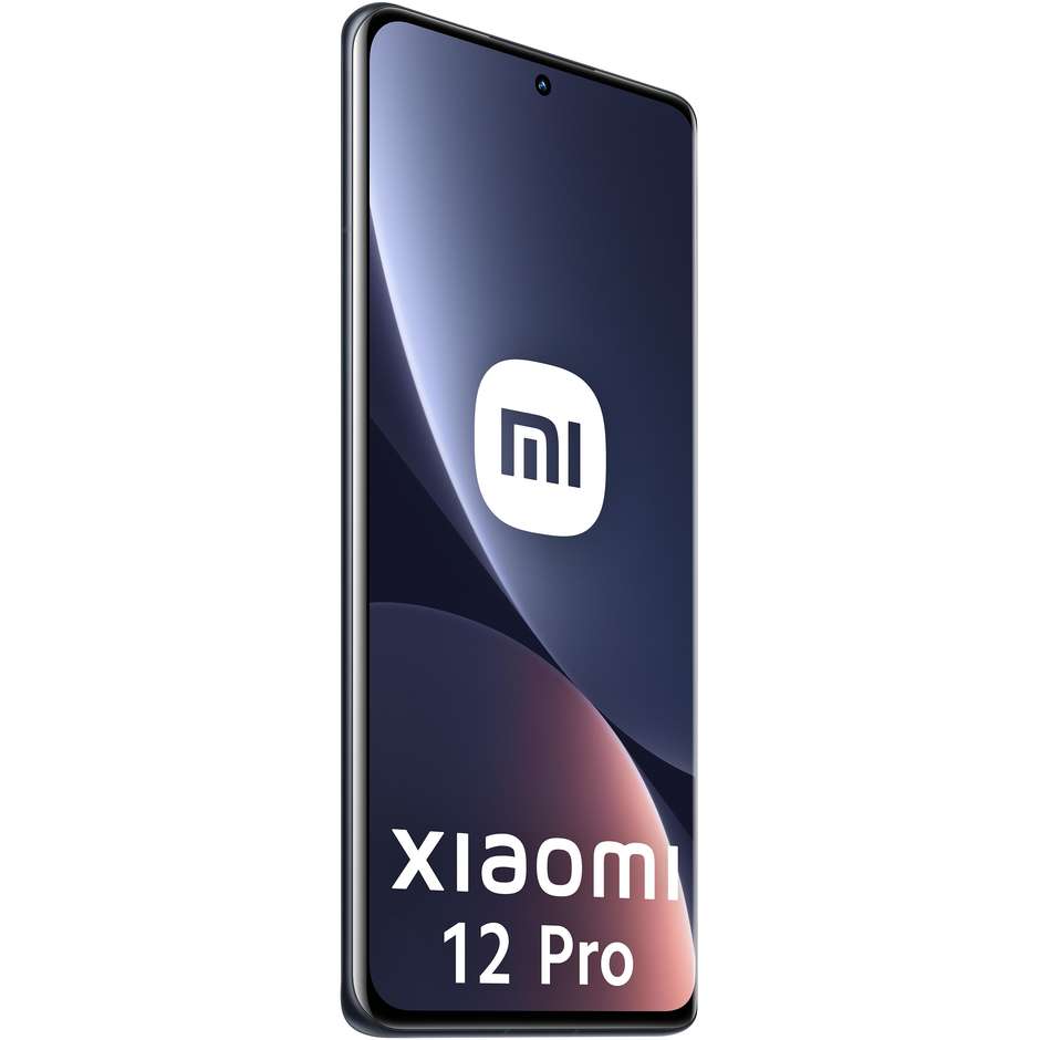 Xiaomi 12 PRO 5G Smartphone 6.73" Ram 12 Gb Memoria 256 Gb Android 12 Colore Grigio