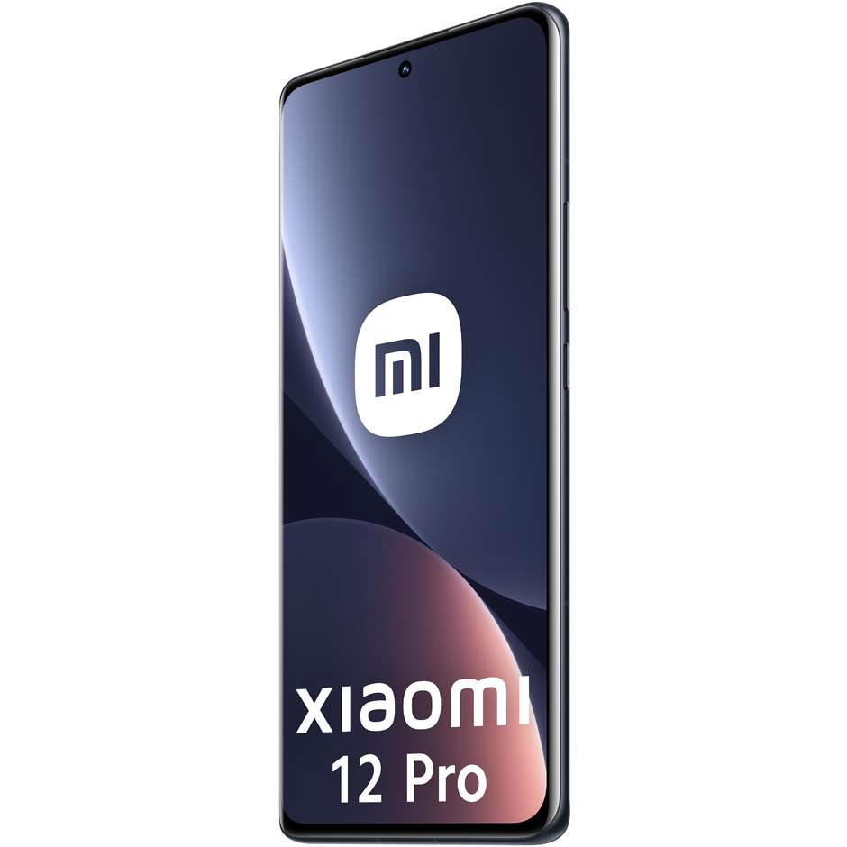 Xiaomi 12 PRO 5G Smartphone 6.73" Ram 12 Gb Memoria 256 Gb Android 12 Colore Grigio