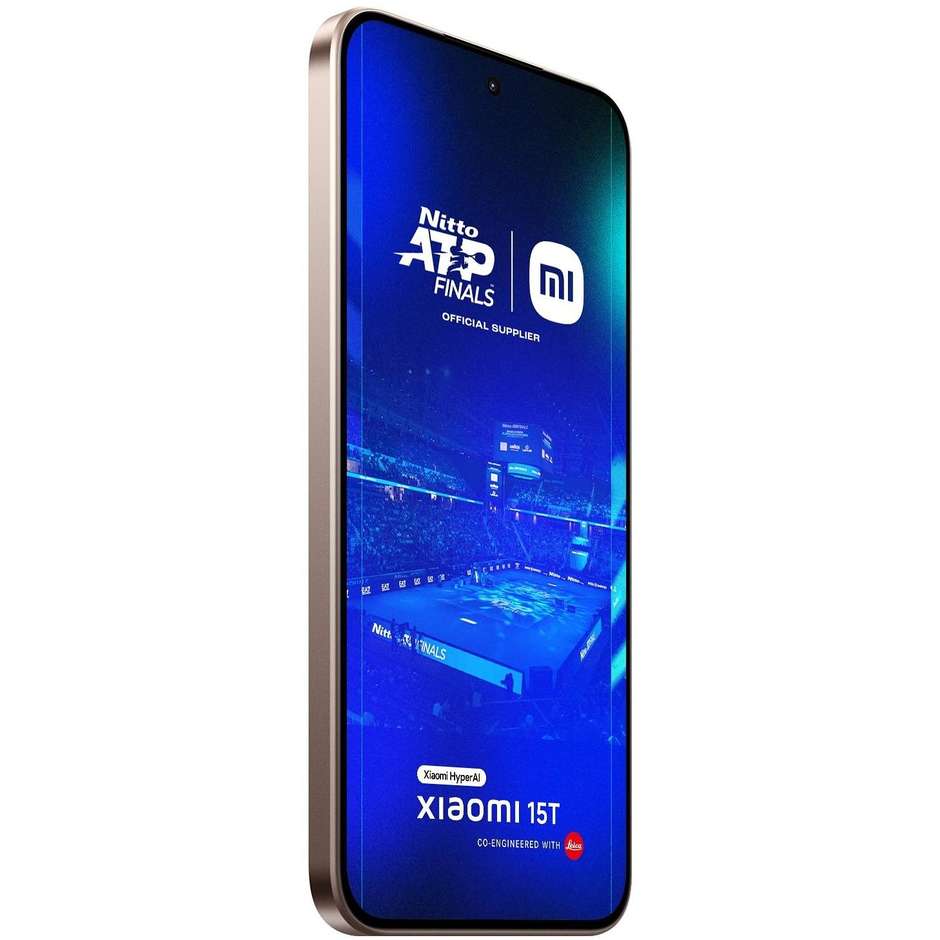 Xiaomi 15T Smartphone 6.8" Ram 12 GB  Memoria 256 GB Colore Rose Gold + Portatile photoprinter pro