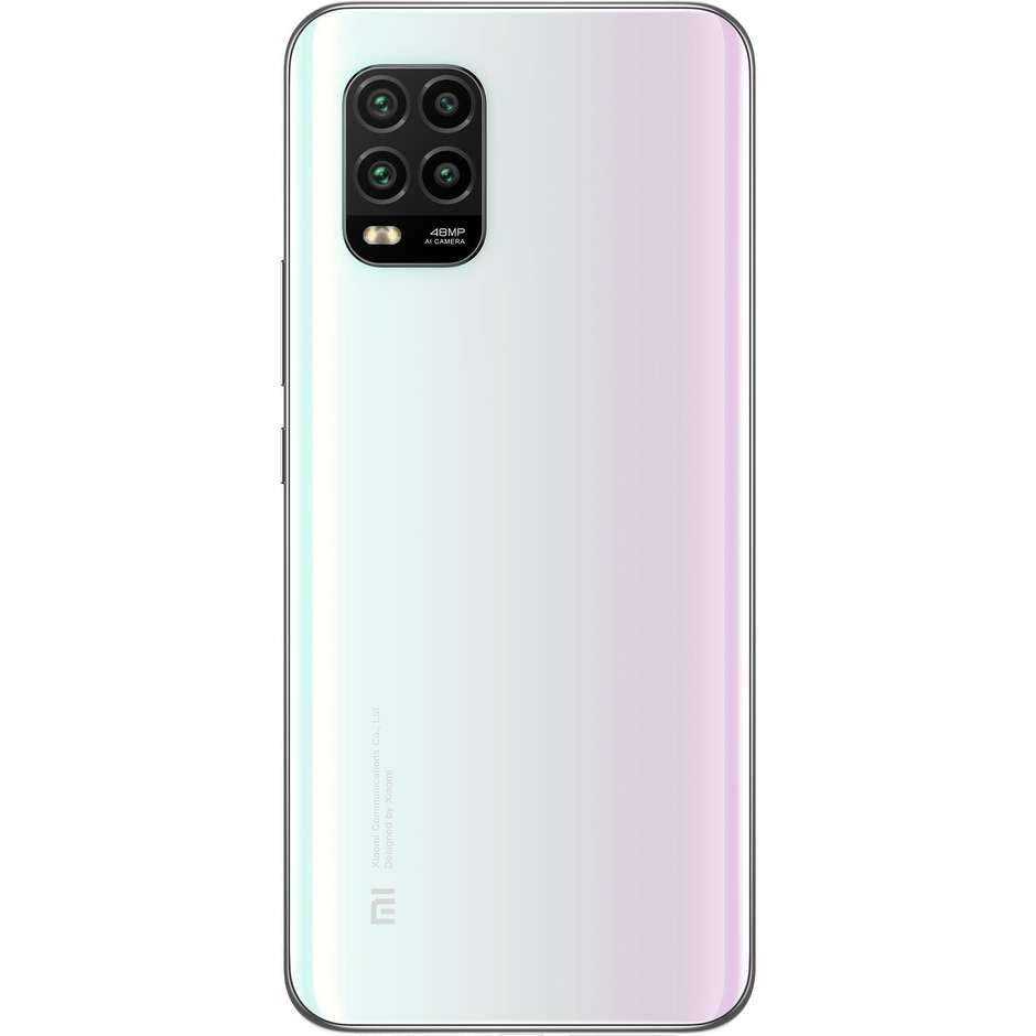 Xiaomi Mi 10 Lite Smartphone 6,57 FHD+ 5G Ram 6 GB Memoria 128 GB Android 9.0 colore Dream White