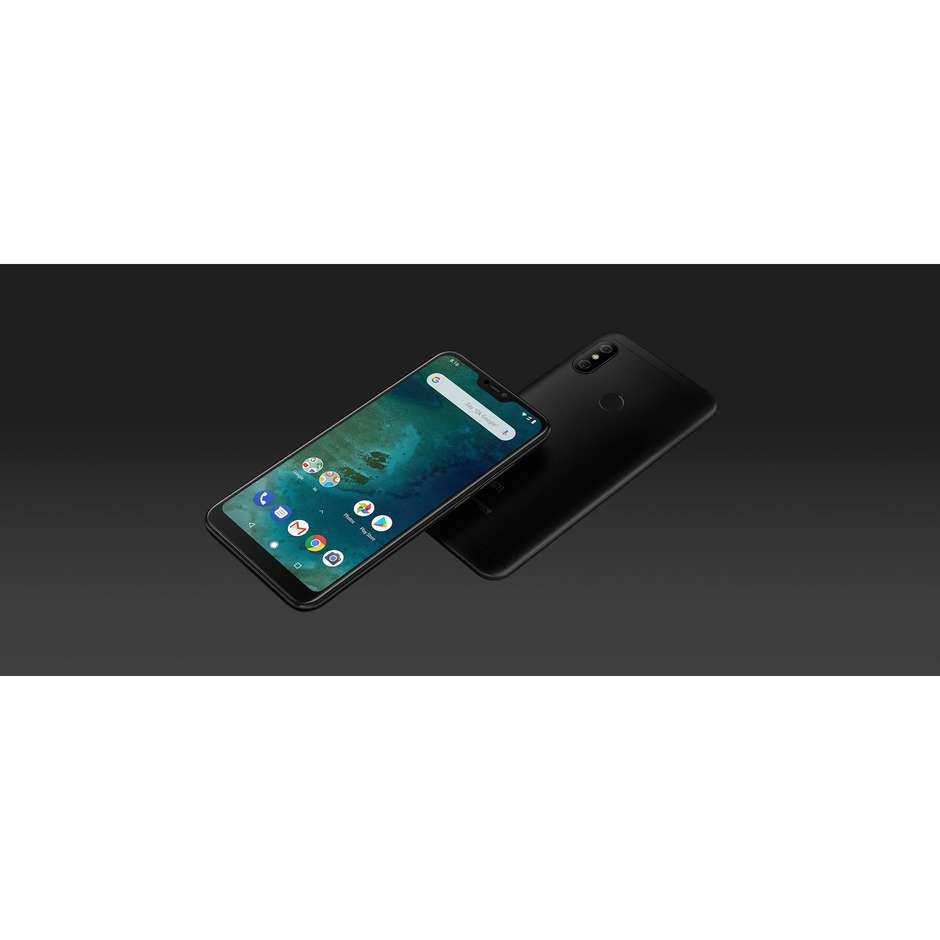 Xiaomi Mi A2 Lite Smartphone Dual Sim 5,84" memoria 64 GB Doppia fotocamera 12+5 MP colore Nero