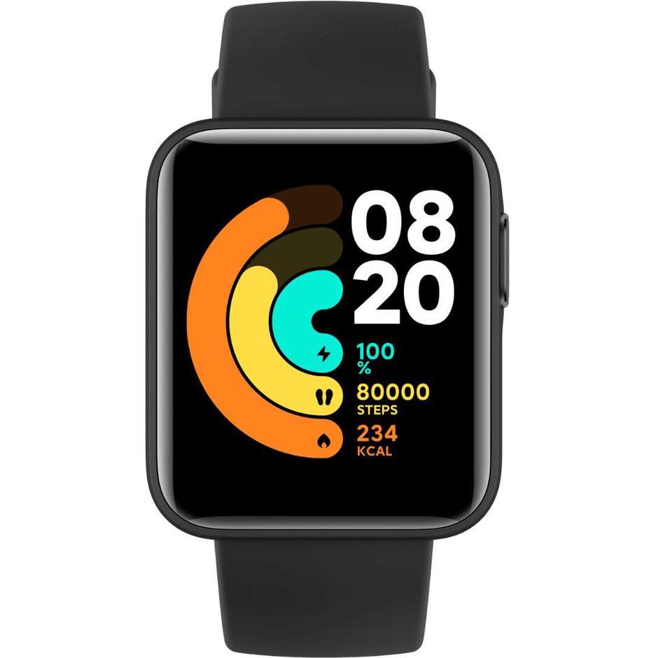 Xiaomi Mi Watch Lite Smartwatch 1,4'' Touch Screen Bluetooth GPS Cardiofrequenzimetro colore nero
