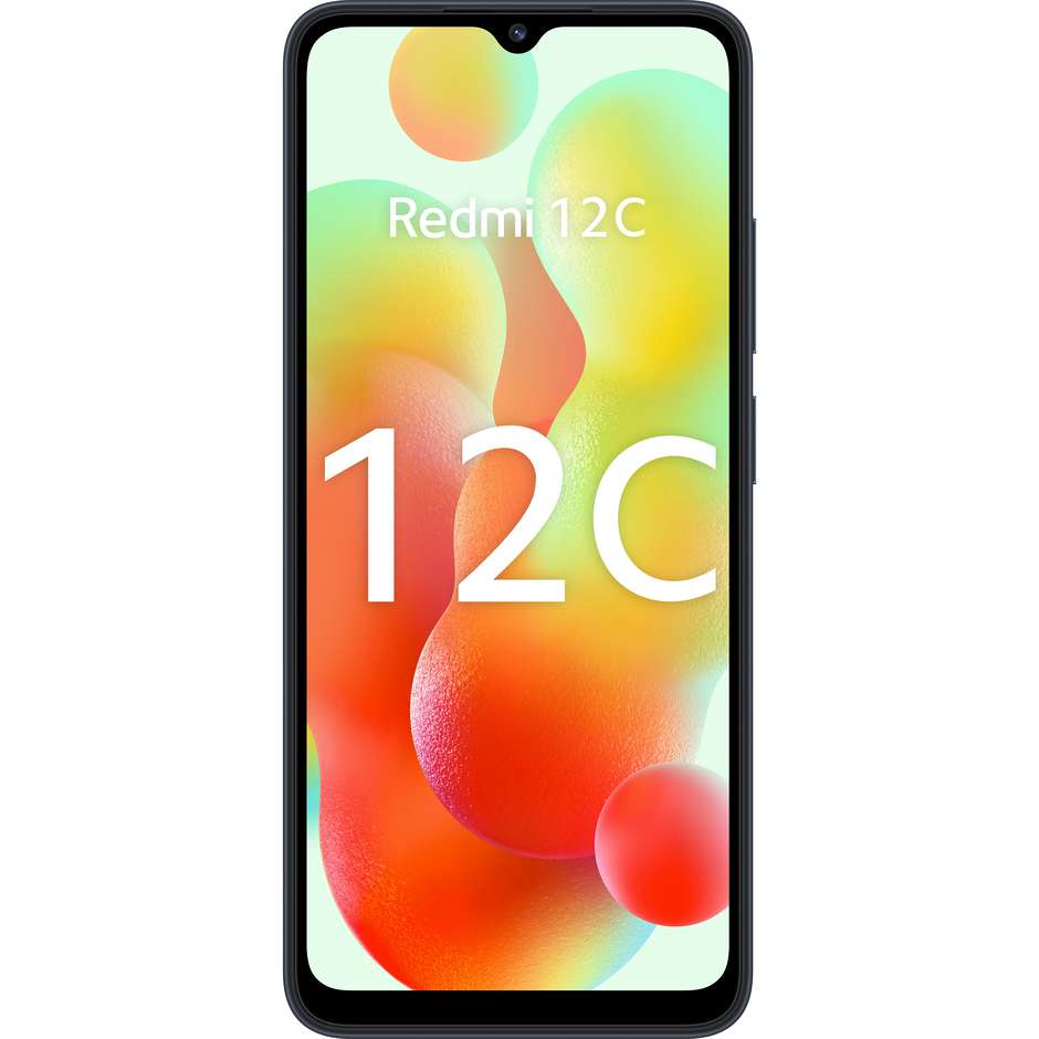 Xiaomi Redmi 12C Smartphone 6.71" Ram 3 GB Memoria 32 GB Android 12 Colore Grigio