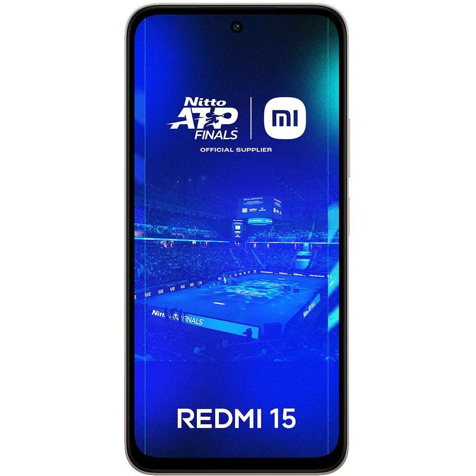 Xiaomi Redmi 15 Smartphone 4G 6.9" Ram 8 GB Memoria 256 GB Colore Grigio