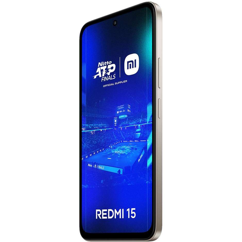 Xiaomi Redmi 15 Smartphone 4G 6.9" Ram 8 GB Memoria 256 GB Colore Grigio