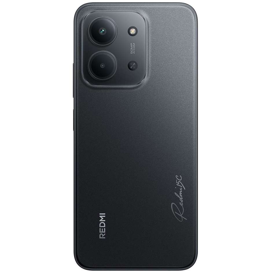 Xiaomi Redmi 15C Smartphone 4G 6.9" Ram 4 GB Memoria 128 GB Colore Nero