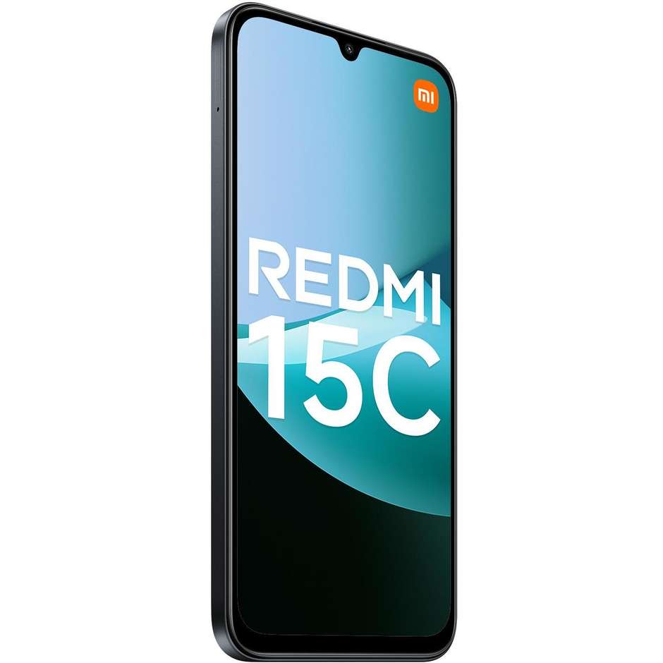 Xiaomi Redmi 15C Smartphone 4G 6.9" Ram 4 GB Memoria 128 GB Colore Nero