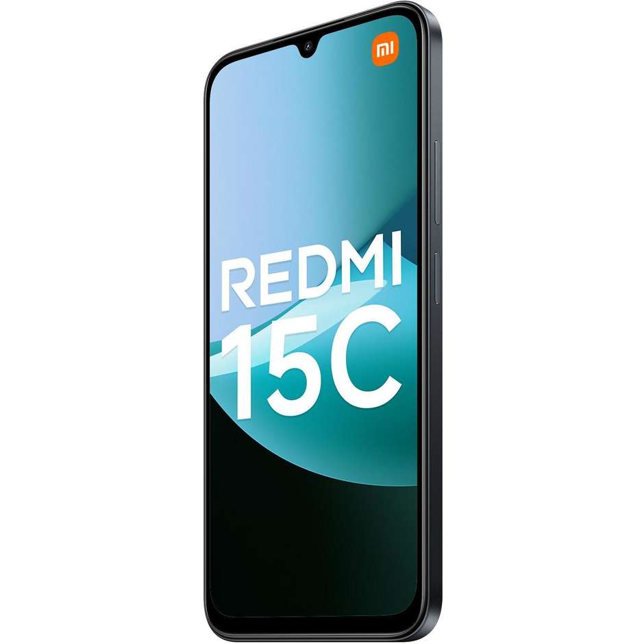 Xiaomi Redmi 15C Smartphone 4G 6.9" Ram 4 GB Memoria 128 GB Colore Nero