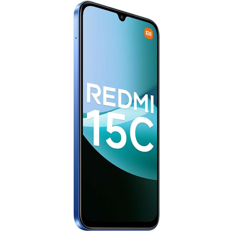 Xiaomi Redmi 15C Smartphone 4G 6.9" Ram 4 GB Memoria 256 GB Colore Blu