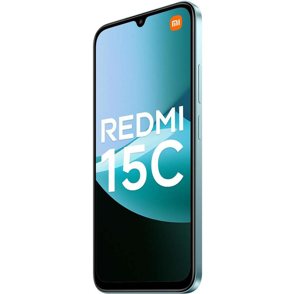 Xiaomi Redmi 15C Smartphone 4G 6.9" Ram 4 GB Memoria 256 GB Colore Verde