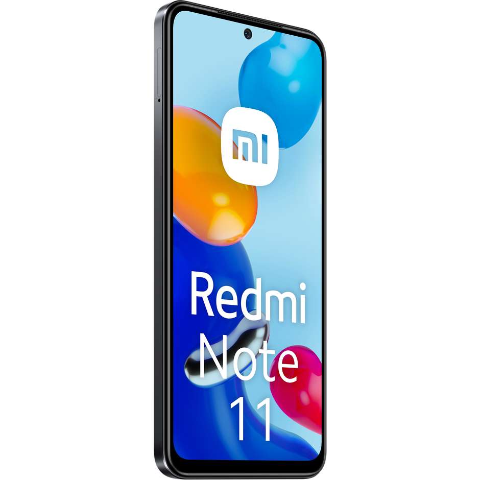 Xiaomi REDMI NOTE 11 Smartphone 6.43" Ram 4 Gb Memoria 128 Gb Android 11 Colore Grigio