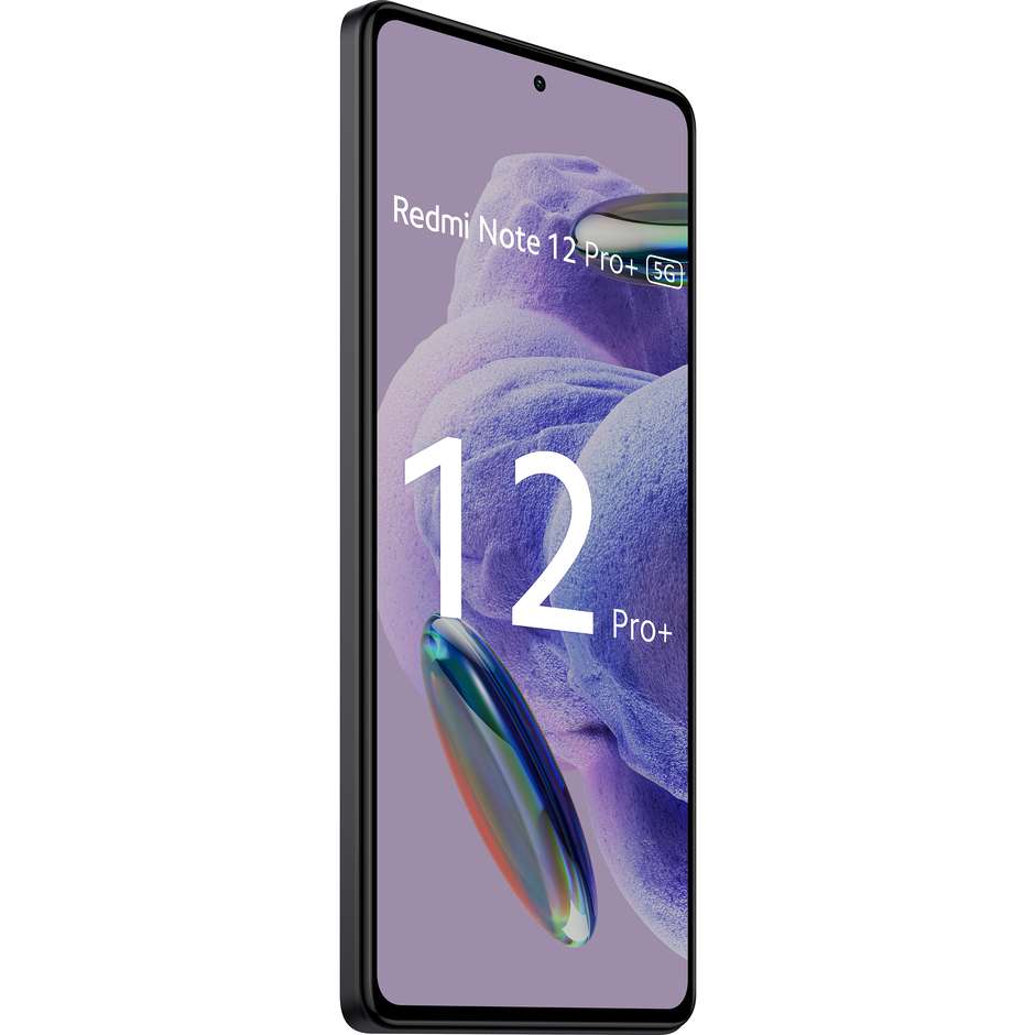 Xiaomi Redmi Note 12 Pro+ Smartphone 5G 6.67" Ram 8 GB Memoria 256 GB Android 12 Colore Nero