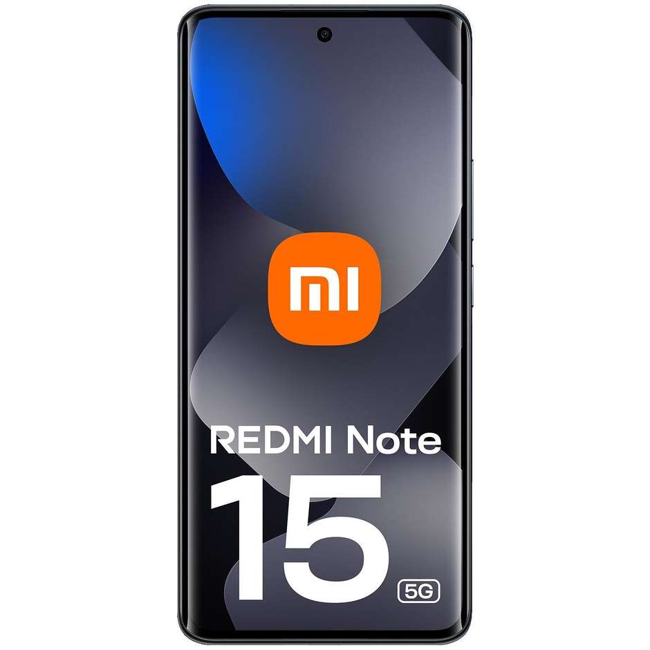Xiaomi Redmi Note 15 5G Smartphone AMOLED 6,77" 8GB/256GB Nero