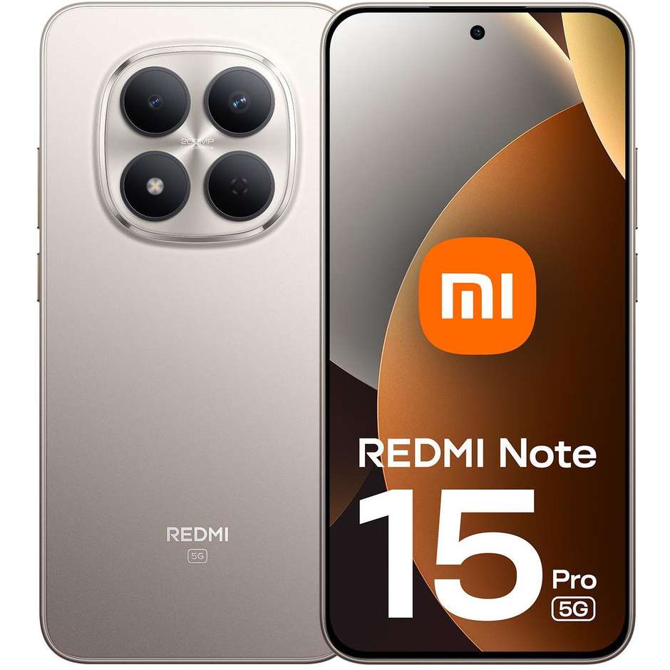 Xiaomi Redmi Note 15 Pro 5G 8GB 256GB Titanium