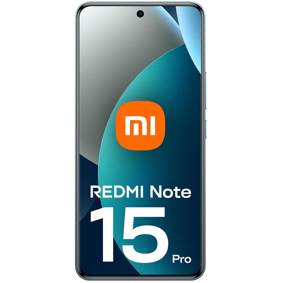 Xiaomi Redmi Note 15 Pro Smartphone 4G 17,2 cm (6.77") AMOLED 120Hz 8 GB 256 GB 200 MP OIS Blu