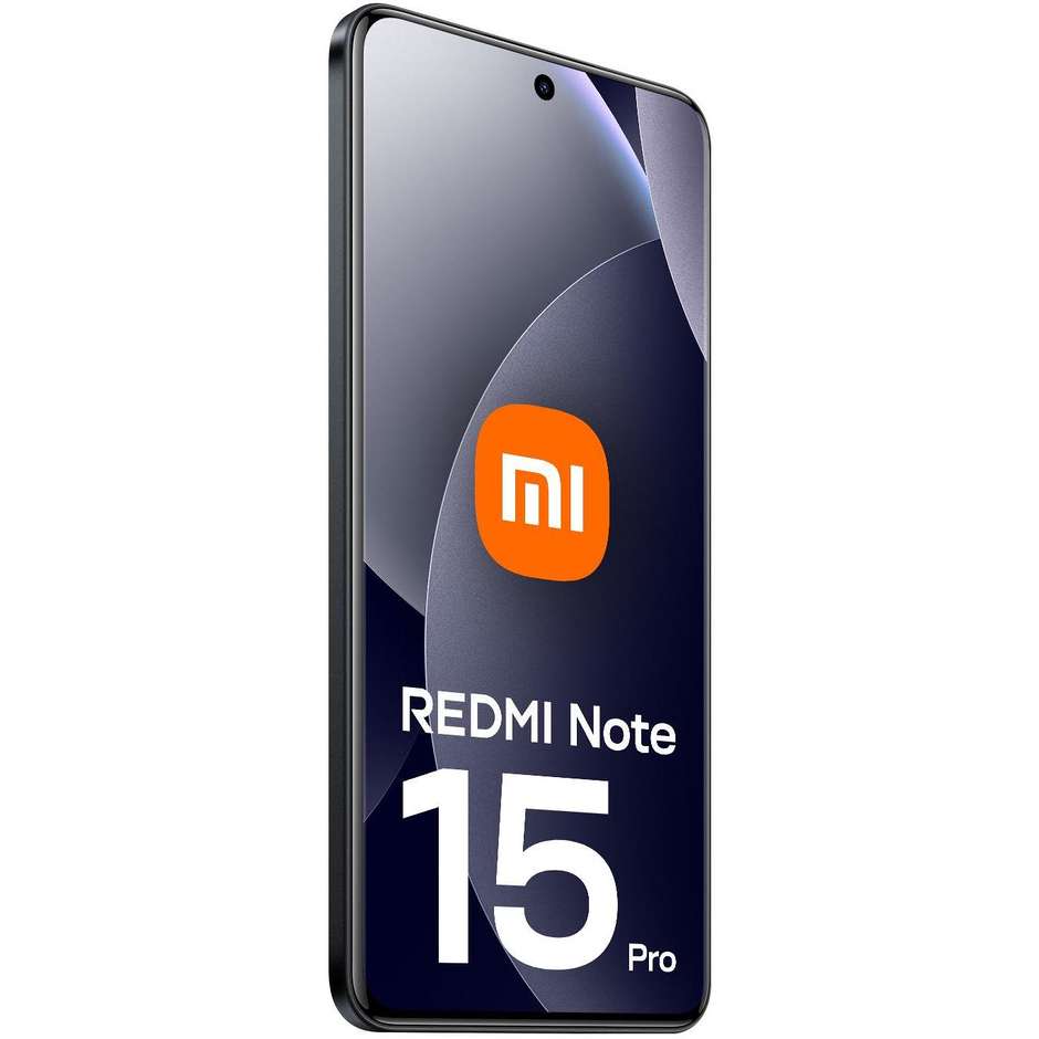 Xiaomi Redmi Note 15 Pro Smartphone 4G 17,2 cm (6.77") AMOLED 120Hz 8 GB 256 GB 200 MP OIS Nero