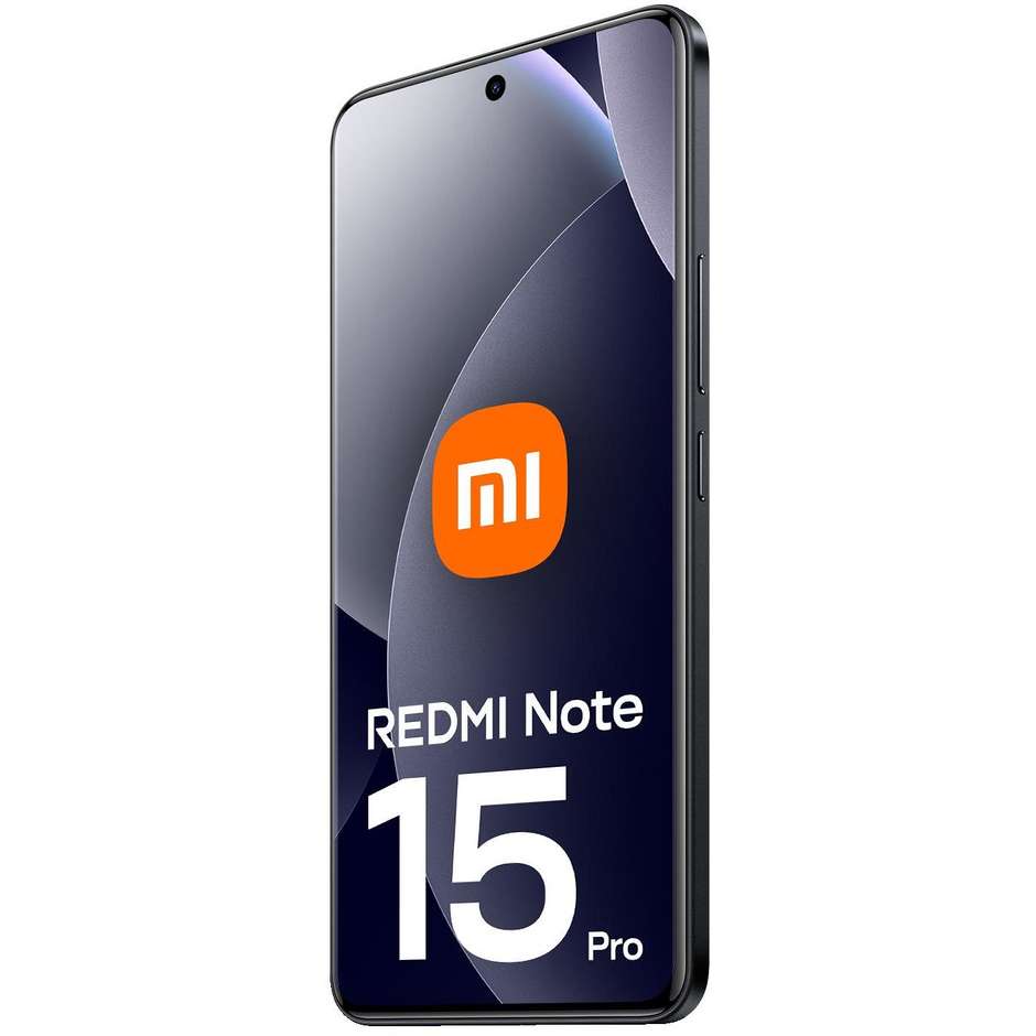 Xiaomi Redmi Note 15 Pro Smartphone 4G 17,2 cm (6.77") AMOLED 120Hz 8 GB 256 GB 200 MP OIS Nero