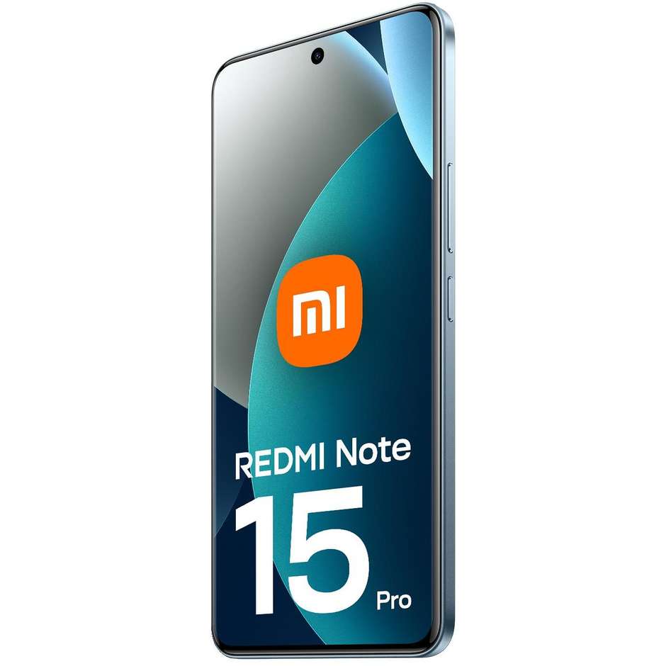 Xiaomi Redmi Note 15 Pro Smartphone 4G 6.77" RAM 8 GB Memoria 256 GB Fotocamera 200 MP Blu