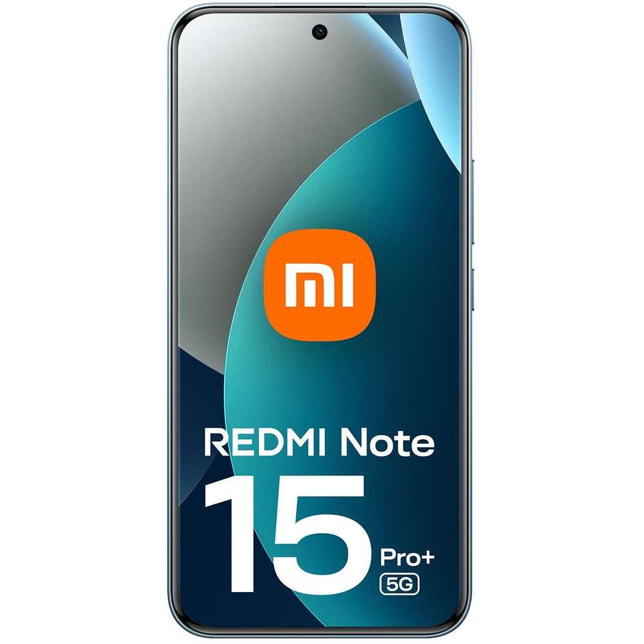 Xiaomi Redmi Note 15 Pro+ Smartphone 5G 17,2 cm (6.77") AMOLED 120Hz 8 GB 256 GB 200 MP OIS Blu