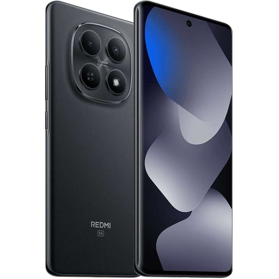 Xiaomi Redmi Note 15 Smartphone 5G 17,2 cm (6.77") AMOLED 120Hz 8 GB 256 GB 50 MP OIS Nero (Black)