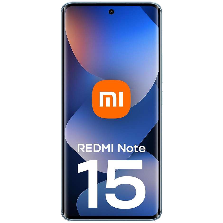 Xiaomi Redmi Note 15 Smartphone 6,77" Ram 8 GB Memoria 256 GB Colore Blu