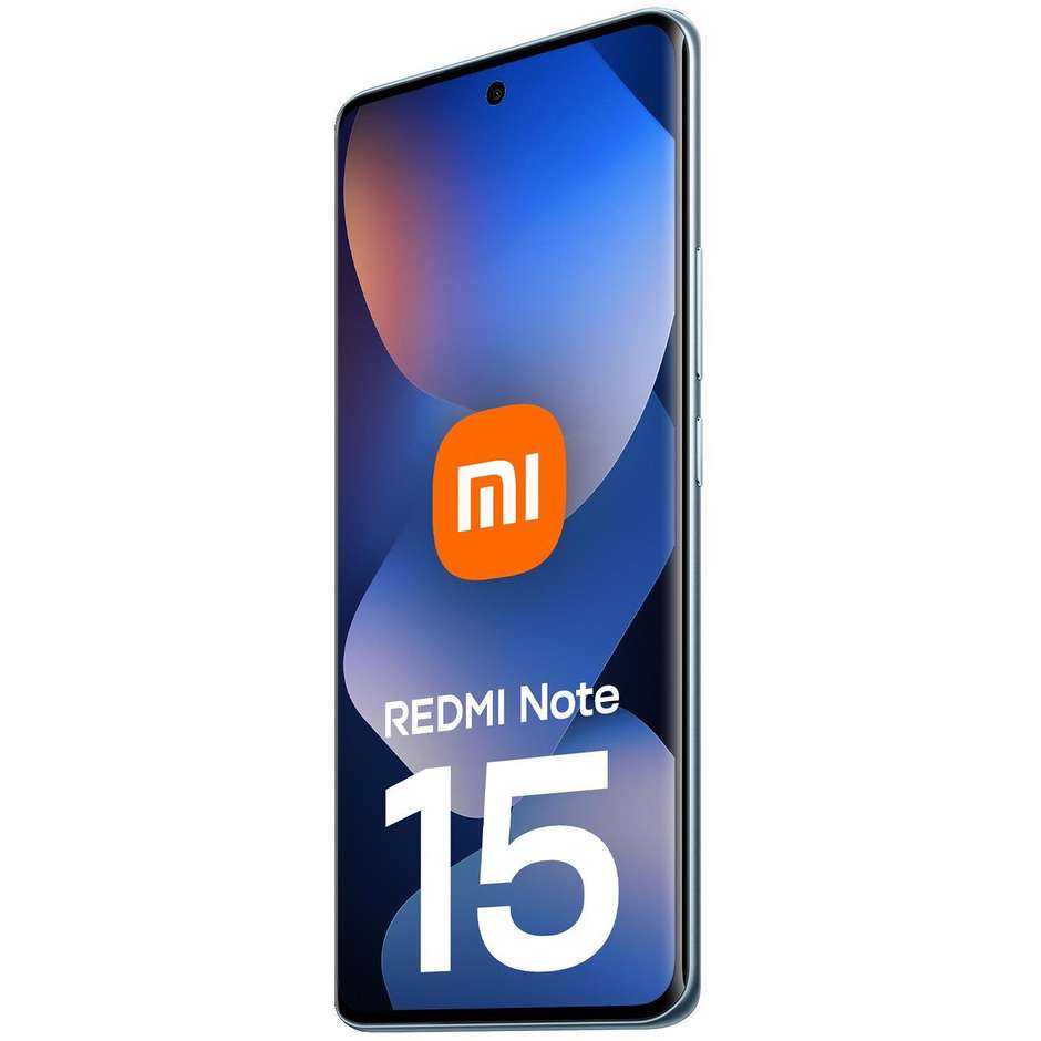 Xiaomi Redmi Note 15 Smartphone 6,77" Ram 8 GB Memoria 256 GB Colore Blu