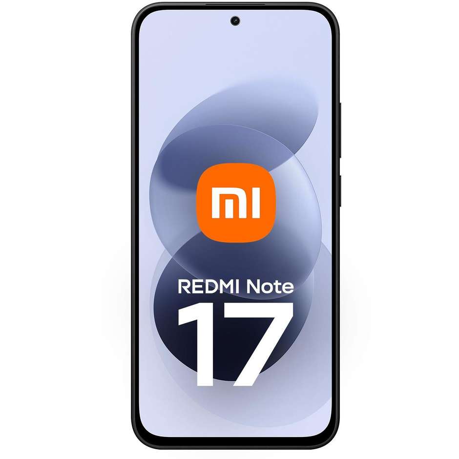 Xiaomi REDMI Note 17 4G Black 6 GB/256 GB, AMOLED a 120 Hz