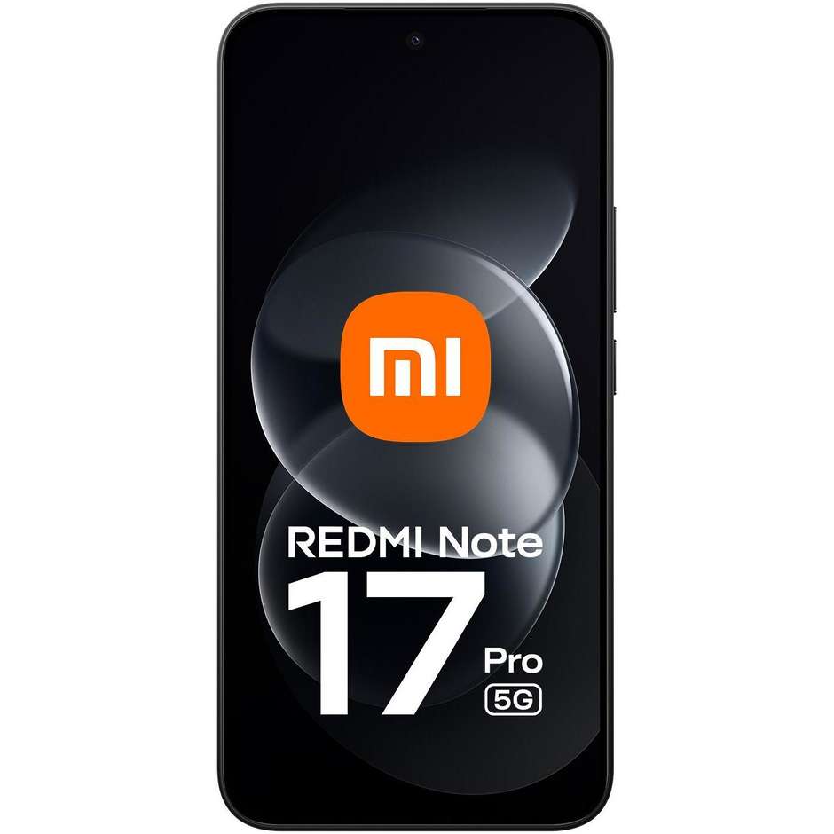 Xiaomi Redmi Note 17 Pro 5G 6 GB/256 GB AMOLED 120 Hz nero