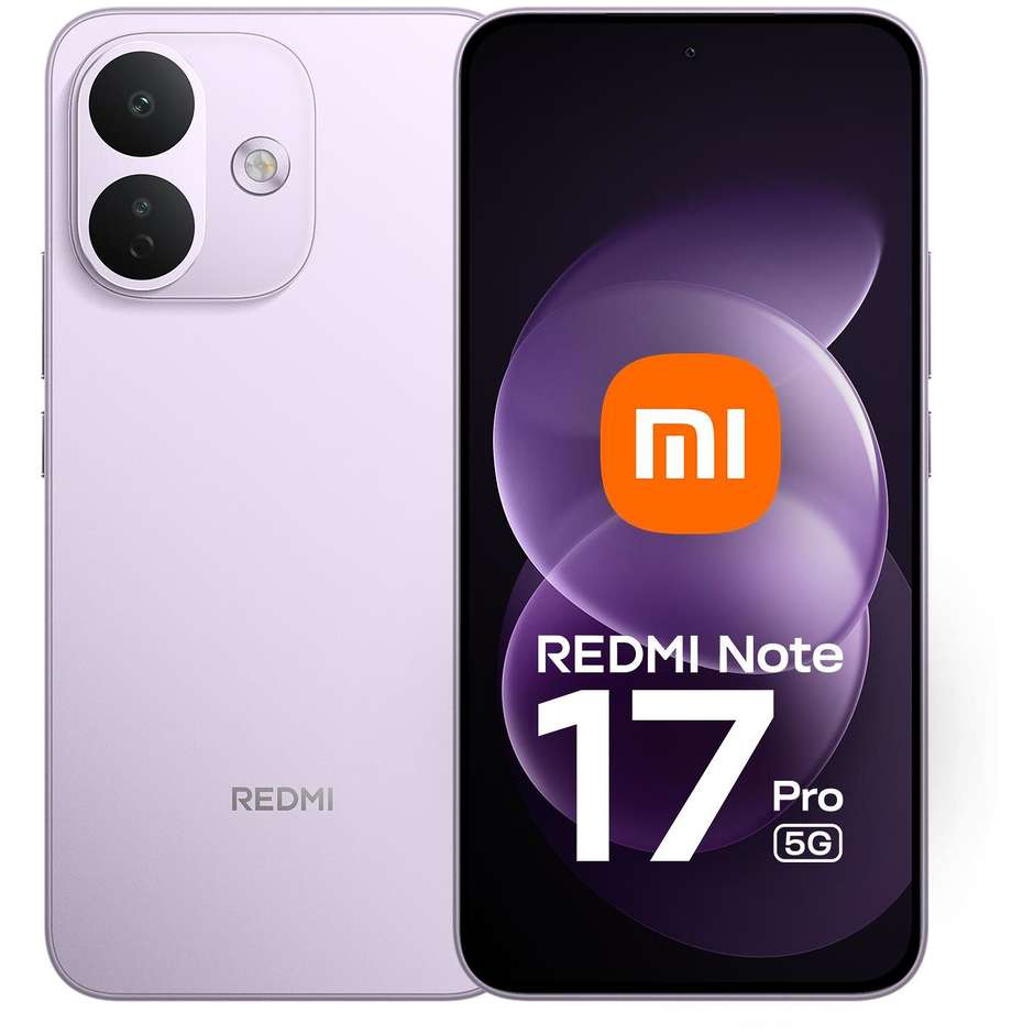 Xiaomi REDMI Note 17 Pro 5G Purple, 6 GB/256 GB e AMOLED da 6,83 pollici