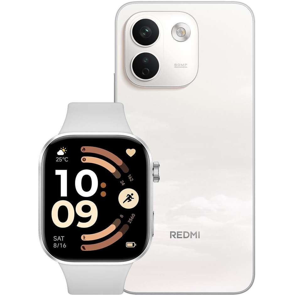 Xiaomi REDMI Note 17 Pro Max 5G Cloud Blush 8 GB/256 GB con REDMI Watch 6 Silver Gray