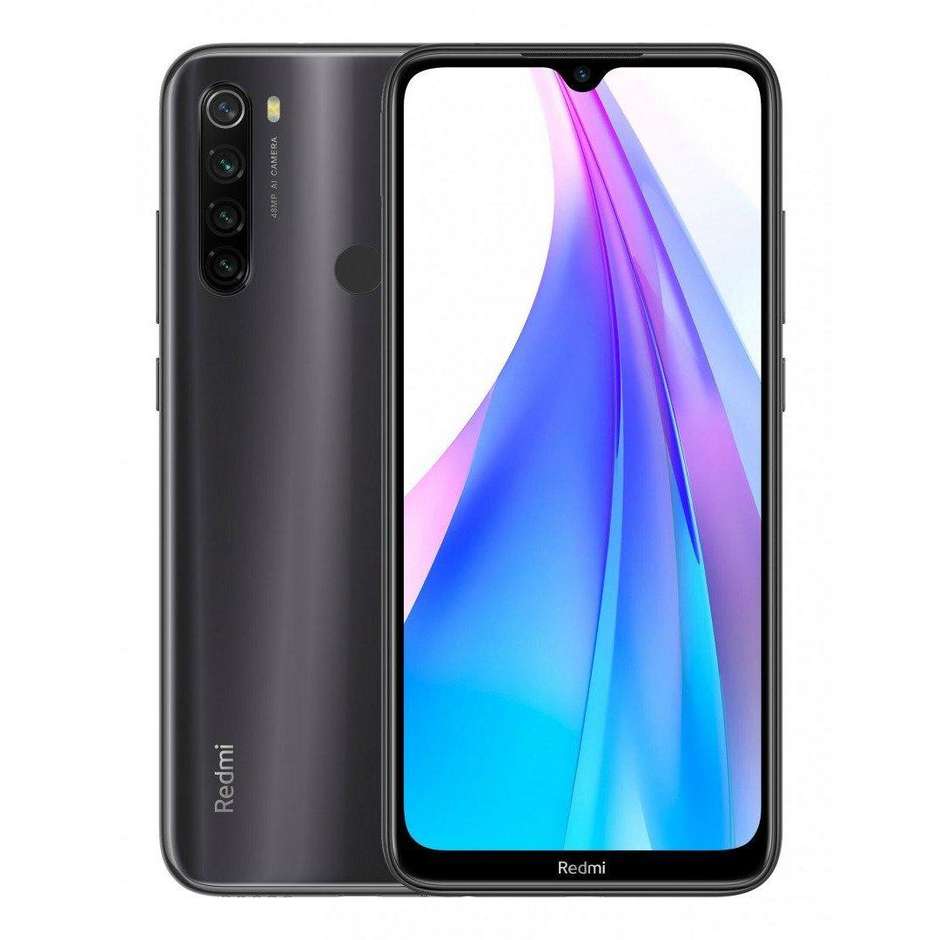 Xiaomi Redmi Note 8T Smartphone Vodafone 6,3" FHD+ Ram 4 GB memoria 64 GB Android colore Moonshadow Grey