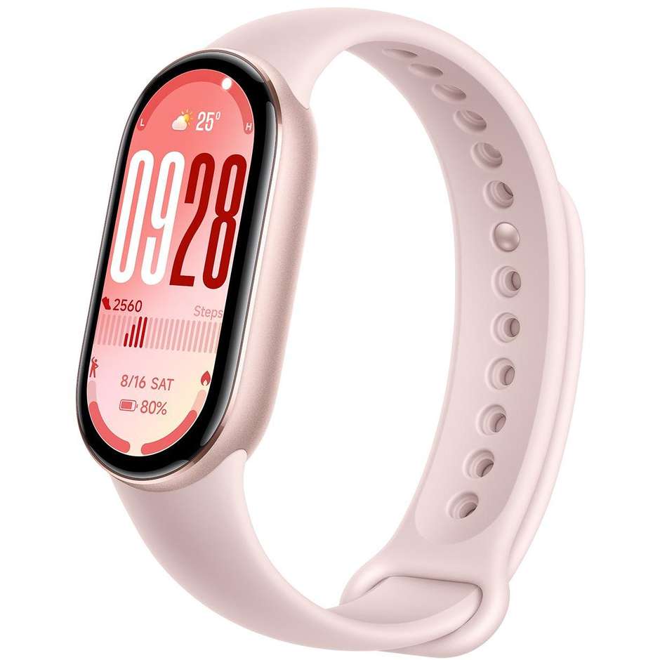 Xiaomi Smart Band 10 AMOLED Braccialetto per rilevamento di attività Colore Rosa
