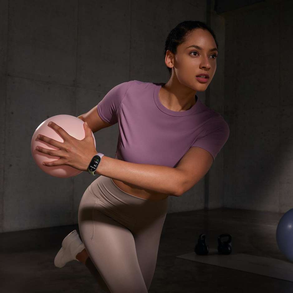 Xiaomi Smart Band 10 AMOLED Braccialetto per rilevamento di attività Colore Rosa