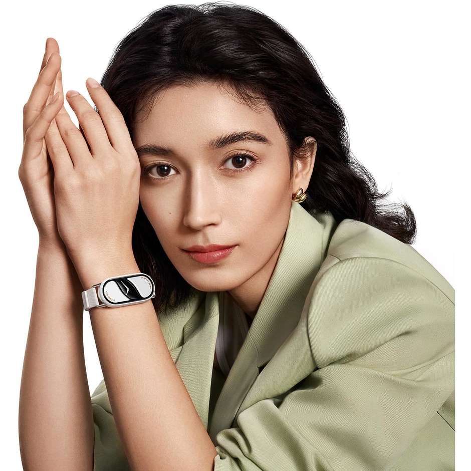 Xiaomi Smart Band 10 AMOLED Braccialetto per rilevamento di attività Colore Rosa