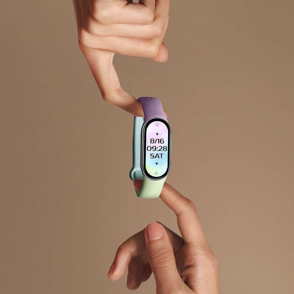 Xiaomi Smart Band 10 AMOLED Braccialetto per rilevamento di attività Colore Rosa