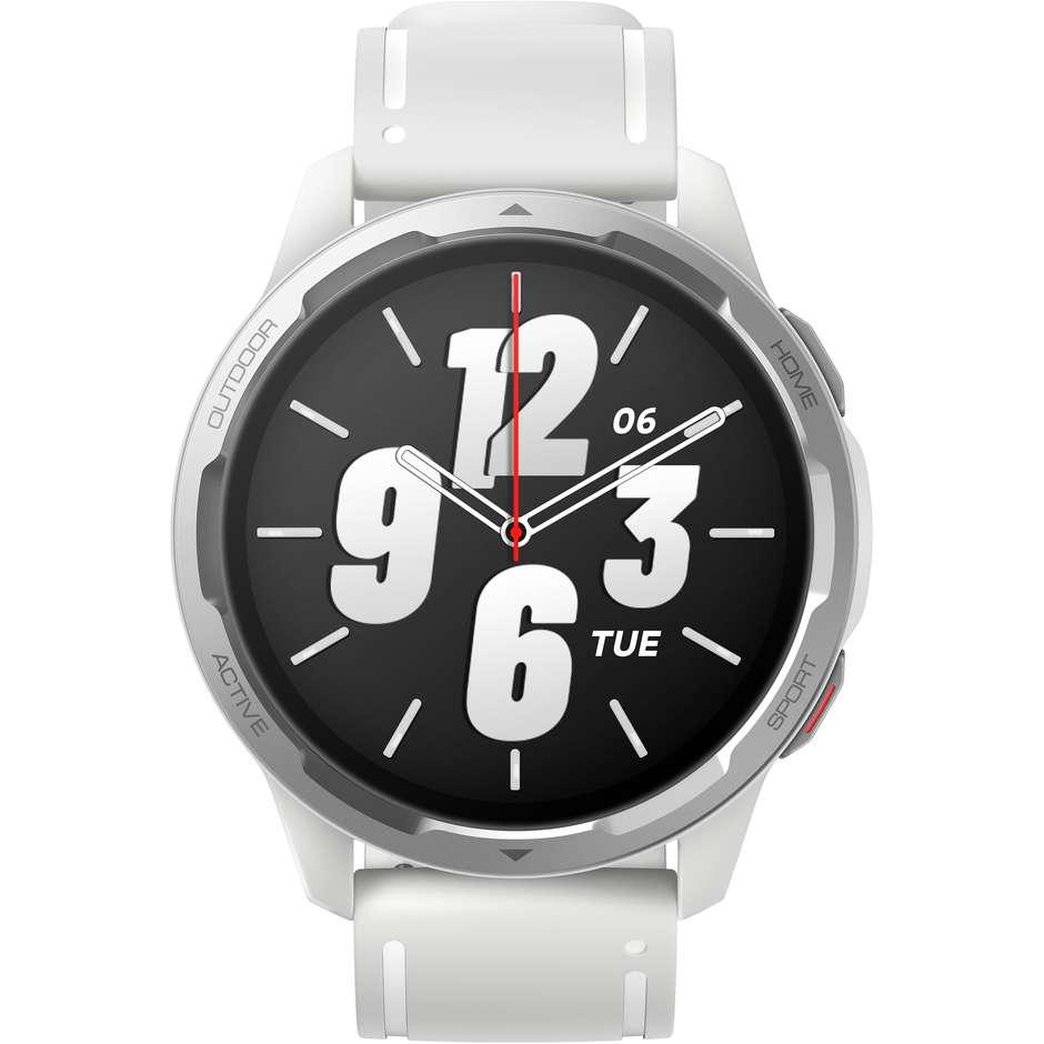 Xiaomi WATCH S1 ACTIVE WH Smartwatch 1.43" Amoled 46mm gps Colore Bianco