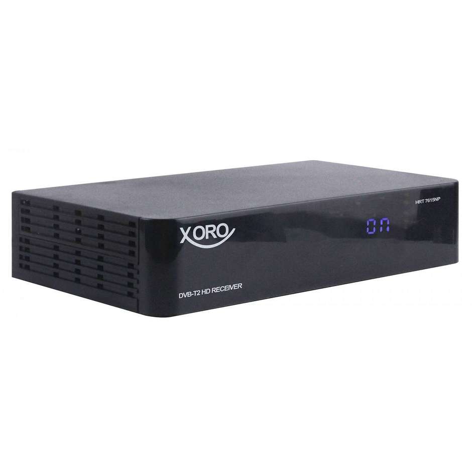 Xoro HRT7615NP Decoder digitale Terrestre Full HD HDMI colore nero
