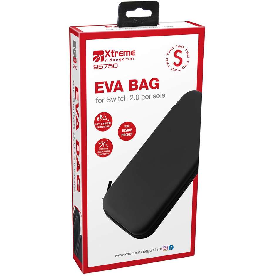 Xtreme 95750 custodia per controller Nintendo Switch 2 in EVA, nera
