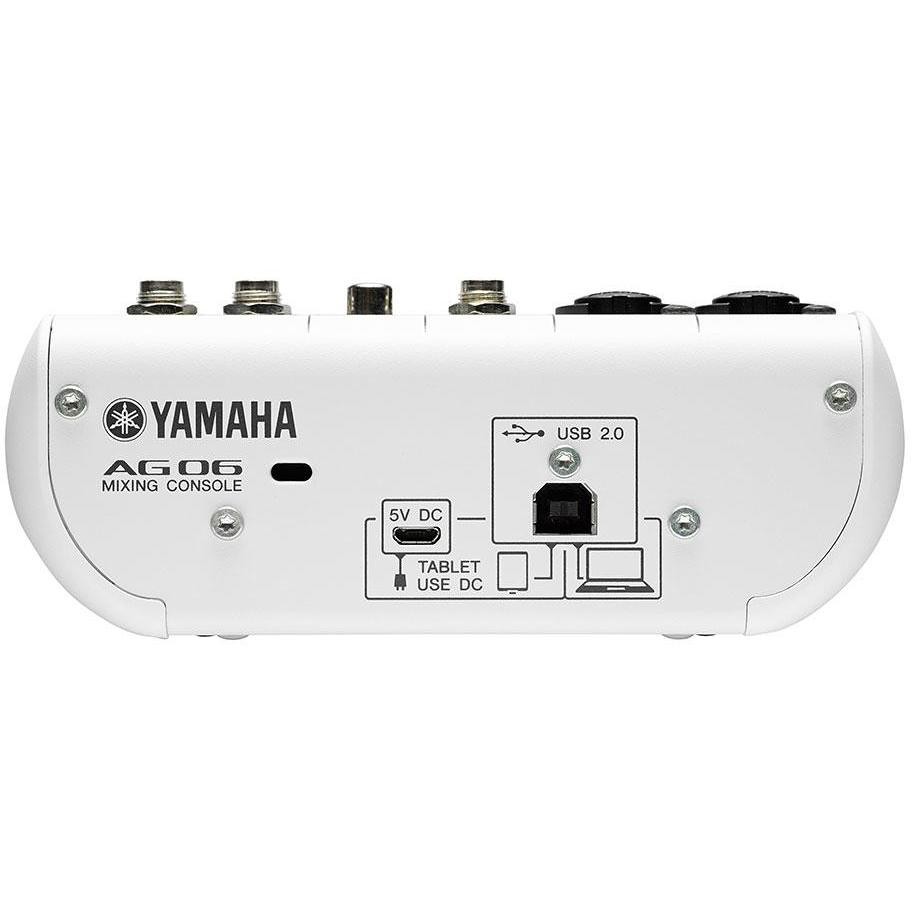 Yamaha AG06 Mixer multiuso 3 canali colore bianco