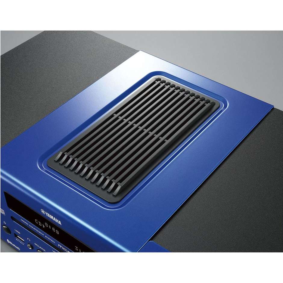 Yamaha MCR-B043 Microsistema audio per la casa Potenza 30 W Colore Blu