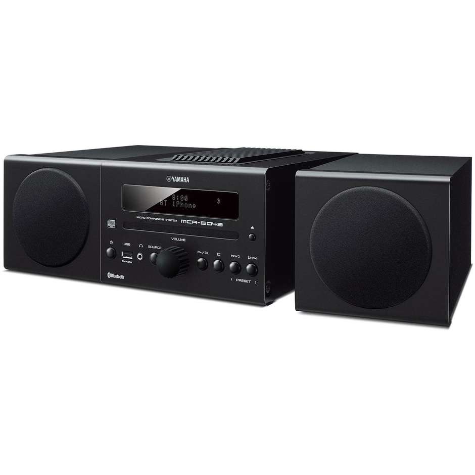 Yamaha MICROB043B sistema audio Hi-Fi potenza 30 W colore nero