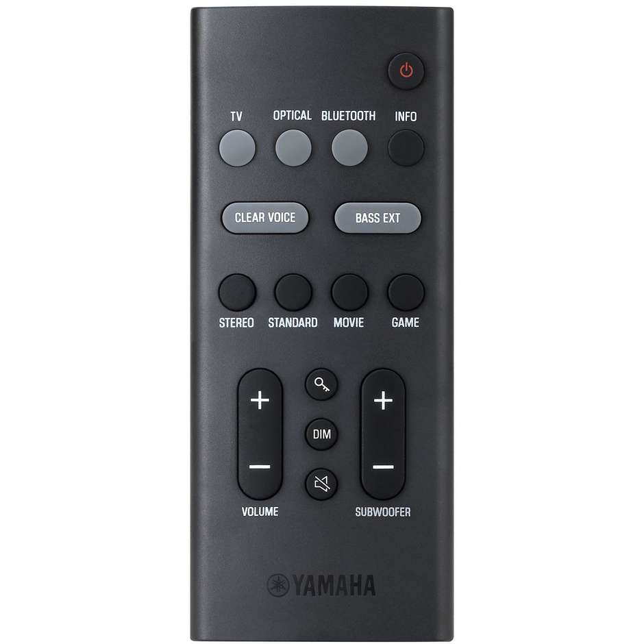 YAMAHA SR-B30ABL Soundbar All-in-One per TV e Intrattenimento Domestico Dolby Colore Black