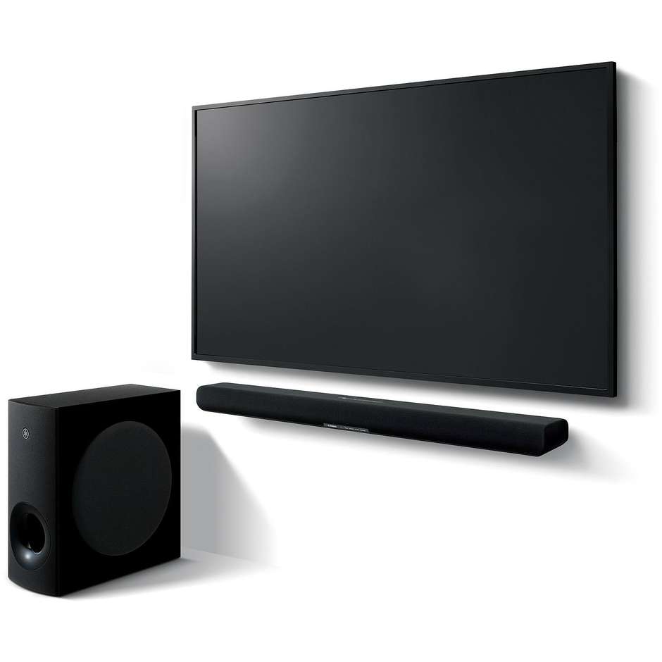 Yamaha SR-B40A Home Soundbar Wireless Potenza 200 W Colore Nero