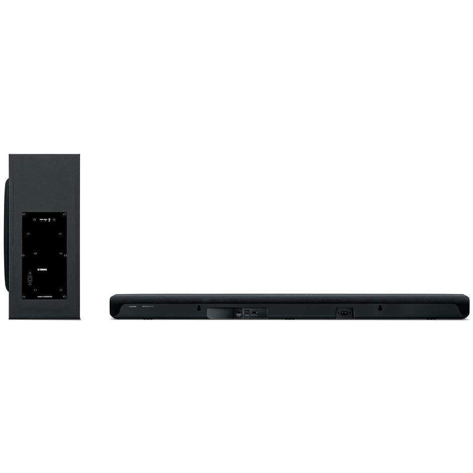 Yamaha SR-B40A Home Soundbar Wireless Potenza 200 W Colore Nero